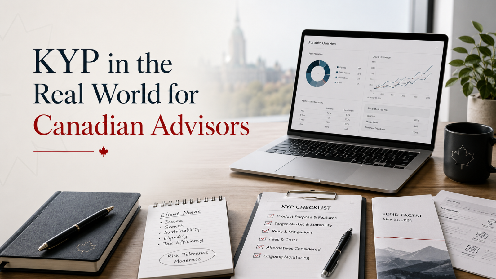 Know Your Product KYP due diligence checklist and portfolio research materials for financial advisors